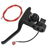 Universal Left Brake Handle Lever & Cable – Aluminum Alloy Replacement for GOTRAX GXL V2/Apex Pro XL/Rival XR Elite E-Scooter, Electric Scooter Part Replacement Accessories