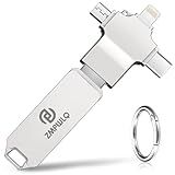 Photo Stick 512GB-Auto-Secure-Backup-USB-Flash-Drive-Saver-Memory-Stick-Photo-Finder for Phone/iPhone/iPad/Android/PC-4-in-1-Thumb-Drive-External-Storage for All Devices,Backup Photos,Videos,Contacts