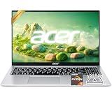 acer Aspire 3 Premium Slim Laptop Computer with Backlit Keyboard - AMD Ryzen 5 7430U CPU - 16GB RAM - 512GB SSD - 15.6" FHD Display - Fast Wi-Fi 6 - Webcam - Copilot AI Chat - Windows 11 Pro