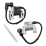 Vkinman 2 Set of Ignition Coil with Left and Right Magento, Replacement for Honda GX610 GX620 GX670 Cat12000 Predator 670cc, Replaces 30500-ZJ1-023 30500-ZJ1-013 30500-ZJ1-845