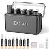 Ordilend for iPhone Cleaning Kit for Charging Port Cleaner, Cleaner Kit for AirPod Multi-Tool iPhone Cleaner Repair Lightning Cable for iPad Connector Airpod Speaker Compact Portable with Storage Case