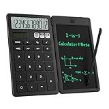 Desk Calculator with Erasable LCD Notepad Calculators ROATEE Desktop Basic Calculators for Middle School Cute Pocket Simple Calculator Office Desk Accessories Supplies Home Office Essential Big Button