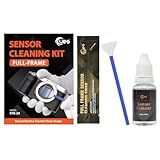 UES FFR24 Full Frame Camera Sensor Cleaning Kit: 14 x 24mm Sensor Cleaning Swabs and 15ml Sensor Cleaner Liquid Solution for Sony Nikon Canon Full-Frame DSLR & Mirrorless CMOS CCD