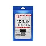 TECH8 USA, Undetectable USB Mouse Jiggler, Works in Background, Keeps Teams, Skype, Lync and PC Active, No Software, Plug-and-Play- US Company- 1 Pack