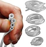 4 Sizes Assoreted Fuel Line Hose Replacement Tubing for Two Stroke 2 Cycle Small Enginge Power Tools, Petrol Gas Pipe for Lawn Mower String Trimmer Chainsaw Leaf Blower, Fit Most Brands (Clear)