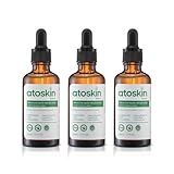 Atoskin Serum (3 Pack) - for Eczema, Psoriasis, Itchy Skin and Dermatitis Irritation - with Biosaccharide Gum-1 and RicoBio JA7 (5.1 oz)