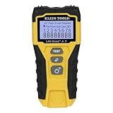 Klein Tools VDV526-200 Cable Tester, LAN Scout Jr. 2 Ethernet Cable Tester for CAT 5e, CAT 6/6A Cables with RJ45 Connections