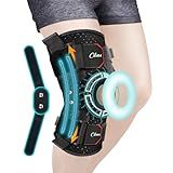 Cilnos Knee Brace for Pain Relief, Adjustable Hinged Knee Support with Side Stabilizers & Patella Gel Pads, for ACL, MCL, Meniscus Tears, Arthritis, Injury Recovery - Men and Women (2XL/3XXL/4XL)