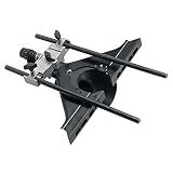DEWALT Universal Router Edge Guide with Dust Collection, Fine Adjustment, Vacuum Adaptor (DW6913)