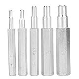 Swaging Punch Tool, 5pcs HVAC Copper Compact Swage Tool, Copper Pipe Tube Expander Bit for Air Conditioning Refrigeration Equipment 1/4",5/16",3/8",1/2",5/8",Swage Punch Kit Swaging Tool