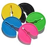 Dry Grip Small 3" Inch Multi Color 5 Pack (Golf Club Rest) (Grip Protector from Toxic Chemicals)