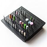 1/8" Shaft 95 Piece Rotary Bur Bit Holder/Organizer - Universal and Compatible with Milwaukee Packout 3 Drawer tool box