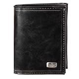 Dockers Men's Slim Trifold Wallet, Black Jack, One Size