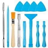 HowFixit 12-in-1 Electronics Opening Tool Kit, Professional Anti-Static Spudger Set with Plastic & Metal Pry Tools for Laptop, MacBook, PC, PS4, PS5, Xbox, Switch, Controller Repair