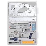Mr. Pen- Professional Geometry Set, 15 pcs, Drafting Tools with Protractor