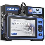 OBD2 Scanner, MUCAR 632 Elite AI-Assisted Bidirectional Scan Tool, 15 Reset Services Oil/TPMS/EPB/BMS/SAS/Brake/Throttle Car Scanner Diagnostic Tool, AutoAuth FCA, CANFD, AutoVIN, Lifetime Free Update