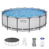 Bestway Steel Pro MAX 15' x 48" Above Ground Swimming Pool Set with Pump