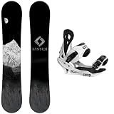 System MTN Snowboard with Summit Bindings Men's Snowboard Package (159 cm)