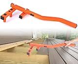 Deck Board Straightening Tool 24In, Adjustable Deck Board Bender, Heavy-Duty A3 Steel Decking Tool to Tighten Up Gaps, Universal Board Straightening Tool for Wood Deck, Range from 1.6'' to 2.8''
