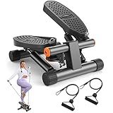 Niceday Steppers for Exercise, Mini Stair Stepper with Resistance Bands
