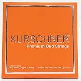 Kurschner Arabic Oud Strings – Medium Tension Professional Yellow Label, PVF Carbon Strings Set