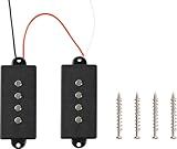 PARESCHI Precision Bass Humbucker Pickup, Vintage Voiced with Enhanced Midrange & Warmth, Premium Upgrade for 4-String P-Bass