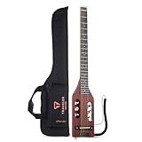 Traveler Guitar Ultra-Light Acoustic Acoustic-Electric Guitar, Antique Brown