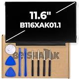 BEISHARK 11.6” B116XAK01.1 - Glossy LCD Screen Replacement for HP Chromebook 11 G5-EE, HP Chromebook 11 G6-EE, Asus Chromebook Flip C213N - Laptop LED Display NO-Touch, EDP 40 Pins - with Tool Kit