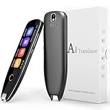 Translation Pen - Dyslexia Reading Tools for Kids, Text to Speech Scanning Pen, Support 130+ Languages Translator Pen for Language Leaners, Travel Business Offline Voice & Photo Translation