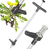 Walensee Upgraded Weed Puller, Stand Up Weeder Hand Tool, Long Handle Garden Weeding Tool with 5 Claws, Hound Weed Puller for Dandelion, Standup Weed Root Pulling Tool and Picker, Grabber (1 Pack)