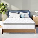 Neo Sleep Queen Size Mattress, 12 Inch Hybrid Comfort & Supportive Mattress in a Box, Cooling Gel Memory Foam and Pocket Springs with Pressure Relief, CertiPUR-US Certified, Medium Plush Feel