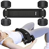 Hip Thrust Belt, Balency Hip Thrust Belt for Dumbbells Heavy, Booty Belt for Hip Thrust, Slip-Resistant Padding Hip Thrust Belt for Gym or Home Workouts, Hip Thrust Band for Dumbbell Kettlebell Plate
