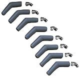 Taylor Cable 46065 135-Degree Blue Spark Plug Boot with Terminal Kit - Pack of 8