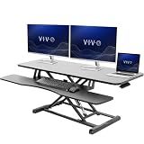 VIVO Black 48 in Standing Desk Converter, DESK-V048KB
