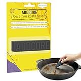 Rust Eraser, Premium Rust Remover for Cast Iron Pans, Knives & Tools, Hard Anodized Cookware and Other Pots, Remove Rust from Any Metallic Surface - 1 Pack