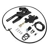 CHANGCHENG Dirt Bike SurRon Rear Foot Brake Kit Aluminum CNC for Surron Light Bee X/S Segway X160/X260 Electric Dirt Bike Black