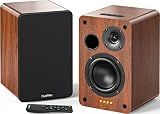 Saiyin Powered Bluetooth Bookshelf Speakers