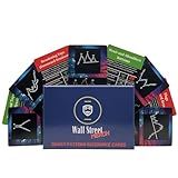 Wall Street Merch Stock Market Chart Patterns Flash Cards for Beginner Day Trading and Learning Bull and Bear Markets, Quick Reference Guides with Technical Investor Analysis