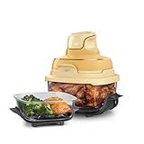 Ninja | Air Fryer | Crispi 4-in-1 Portable Cooking System | 4QT & 6 Cup Glass Containers, Crisper Plates & Storage Lids Included | Microwave, Freezer & Dishwasher Safe | Ginger Snap | FN101GD