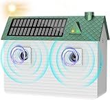 tuncate® New Anti Barking Device, Outdoor Solar Weatherproof Dog Bark Deterrent Devices - Effective, Safety, Humane Solution for All Dog Sizes(L)