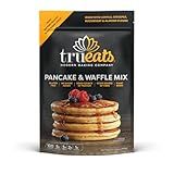 TruEats Pancake & Waffle Mix: Diabetic Friendly, Protein & Fiber Rich, Low Glycemic & Gluten Free, No Sugar Added, Vegan Friendly, Dairy Free, Plant Based, Sweetened with Monk Fruit Sweetener