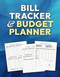 Bill Tracker & Budget Planner: Bill Payment Monthly Organizer