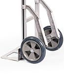 HaulPro Stair Climber Cart Kit - for 2 Wheel Stair Climbing Hand Trucks - Easily Move Hand Cart Over Stairs and Curbs - Aluminum Polymer Slide Bars -Compatible with 8" and 10" Wheels