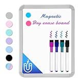 VUSIGN Small Dry Erase Whiteboard, 8.5 x 11 Inches White Board for Kids, Students, Fridge, Locker, Mini Dry Erase Board