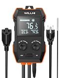 WILLHI WH2408 Temperature Controller 10A 1200W (Pack of 1)