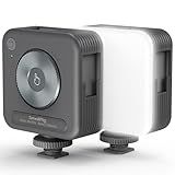 SmallRig P96 LED Video Light, Portable Camera Lights, 96 LED Beads for Photography Video Lighting, Rechargeable 2200mAh CRI 95+ 2700-6500K w 3 Cold Shoe