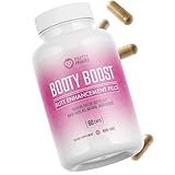 Premium Butt Enhancer Pills for Bigger Booty - Natural Glute Growth Supplement for Firmness, Muscle Building & Confidence Boost - Non-Invasive Solution, Aguaje Para Aumentar Gluteos y Caderas