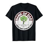 Shirt for Dad Father Bank Shirt Fast Cash No Credit Check T-Shirt