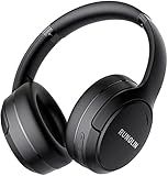 RUNOLIM Hybrid Active Noise Cancelling Headphones, Wireless Over Ear Bluetooth Headphones with Microphone, 70H Playtime, Foldable Headphone with HiFi Audio, Deep Bass for Home Travel Office