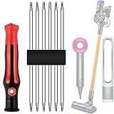 Special Repair Tools For Dyson Hair Dryer Heavy Duty Star Torx Screwdriver Set, Maintenance Disassembly Tools For Dyson V6/V7/V8/V10/V11 Vacuum Cleaner, Set of 7 Piece